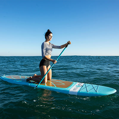 Paddle boarding kneeling - Your first step on SUP