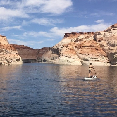 Stand Up Paddle Boarding in Lake Powell