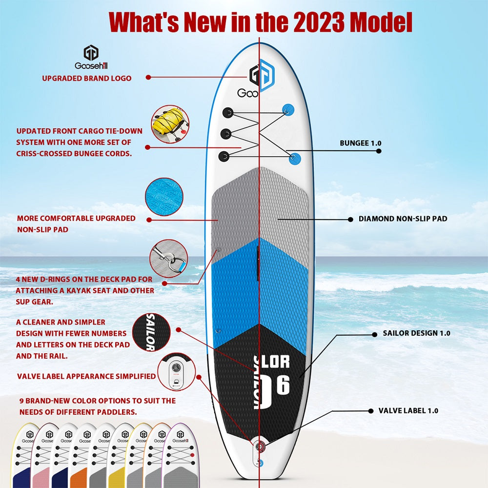 Goosehill 10' Best Inflatable Paddle Board UK goosehill