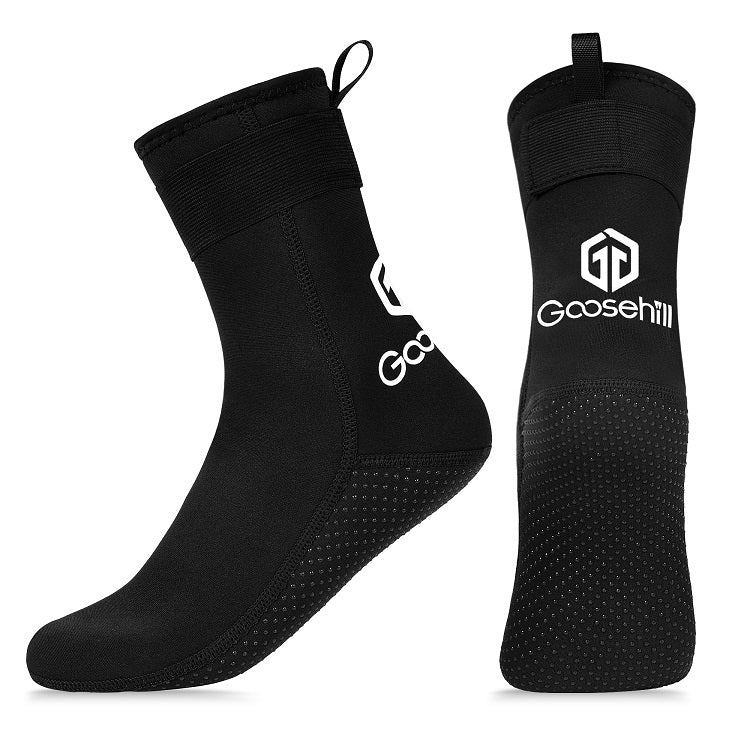 Goosehill Non-Slip Elastic Neoprene Socks for Water Sports Goosehill